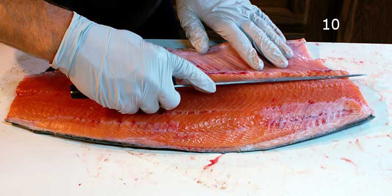 Knifestock BLOG - Come sfilettare correttamente il salmone