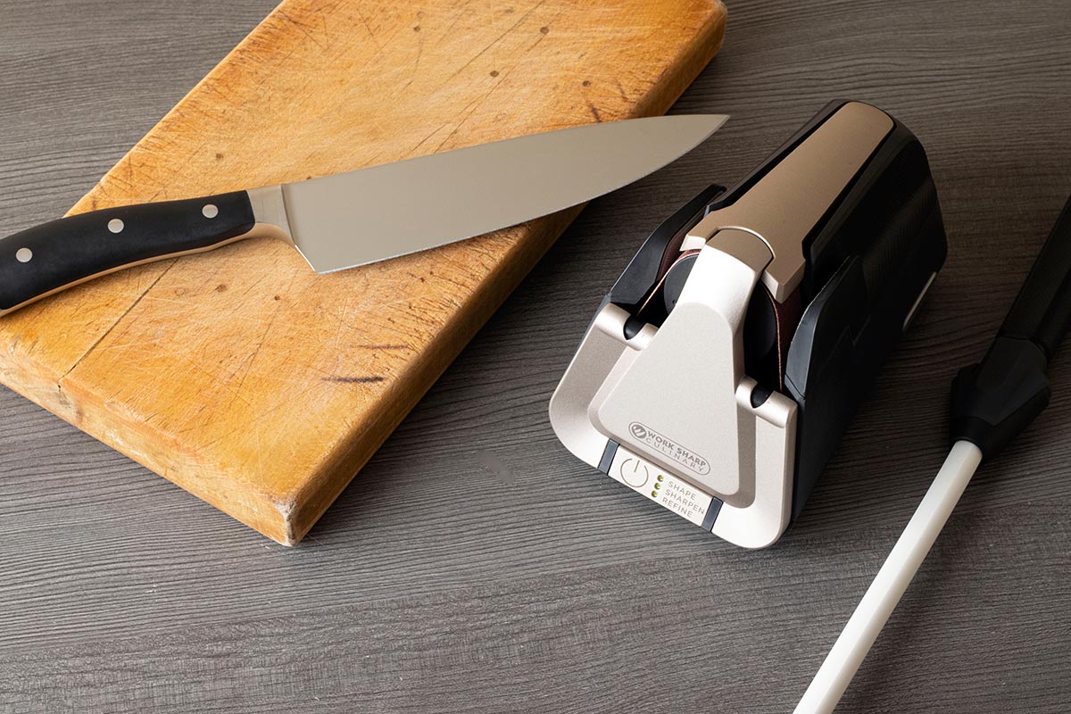 affilatore elettrico per coltelli