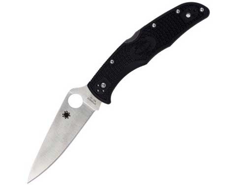 tipi di affilatura - coltello spyderco affilatura piatta - knifestock