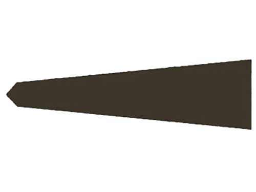 tipi di affilatura coltelli - affilatura piatta knifestock