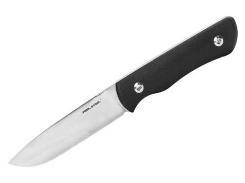 tipi di affilatura - coltello Real Steel Bushcraft Plus affilatura convessa - knifestock